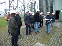 Exkursion zum Umspannwerk Oberhaid der TenneT TSO GmbH