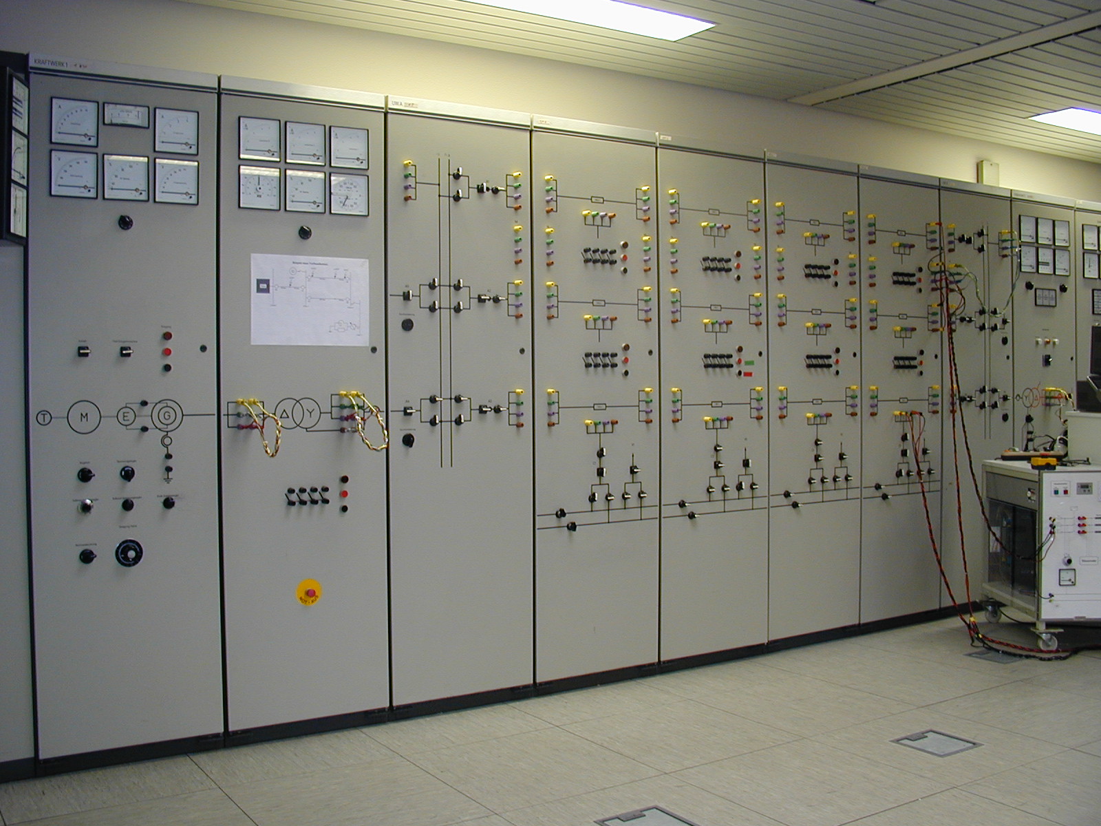 Drehstrom-Demonstrationsmodells