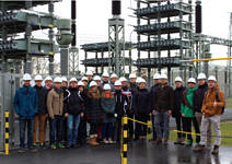 Exkursion zum Umspannwerk Raitersaich der TenneT TSO GmbH