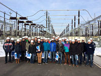 Exkursion zum Umspannwerk Raitersaich der TenneT TSO GmbH